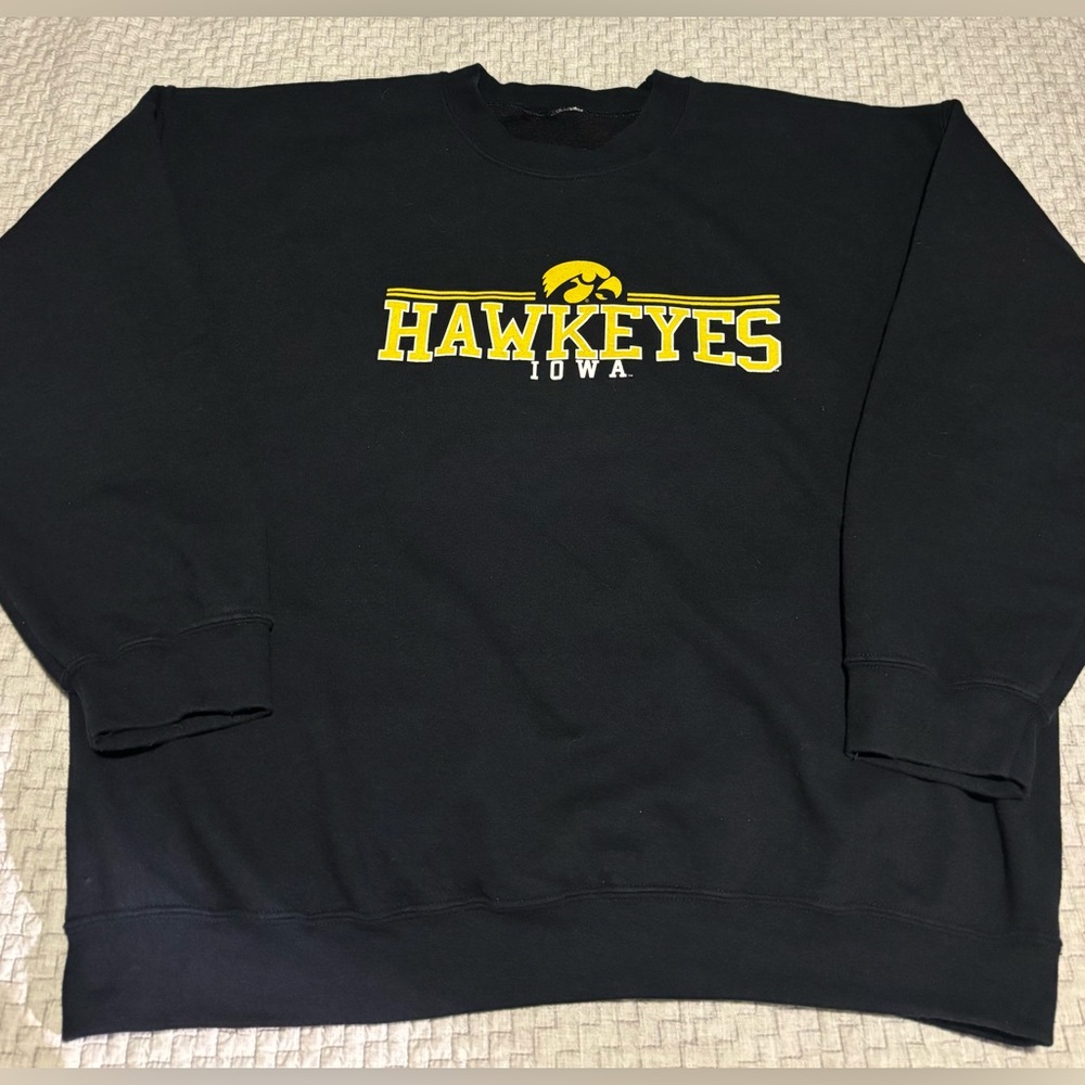 Vintage Iowa Hawkeyes Crewneck Sweatshirt Size 2XL